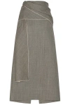 The Row Laz Skirt In Black & White