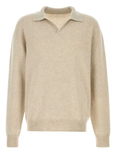 THE ROW LEACH MÉLANGE-EFFECT SWEATER