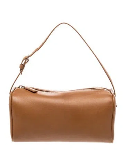 Pre-owned The Row Leather 90's Bag Small In Brown