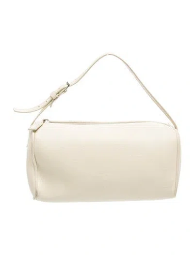 Pre-owned The Row Leather 90's In Neutral
