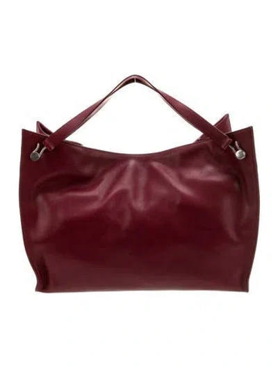 Pre-owned The Row Leather Alexia In Red