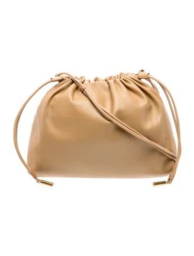 Pre-owned The Row Leather Angy In Neutral