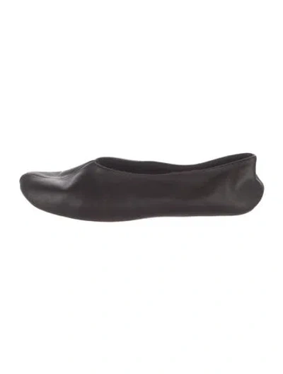 Pre-owned The Row Leather Ballet Flats In Multi
