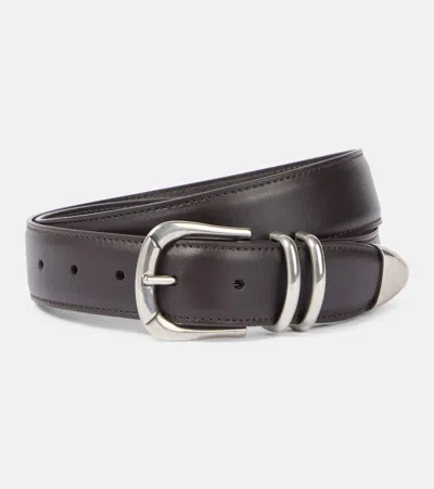 The Row Leather Belt