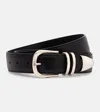 The Row Leather Belt
