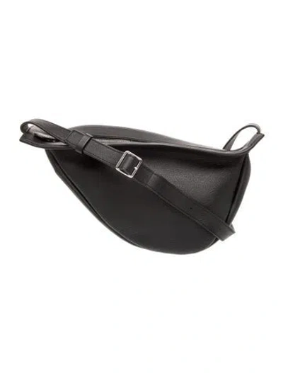 Pre-owned The Row Leather Belt Bag In Black