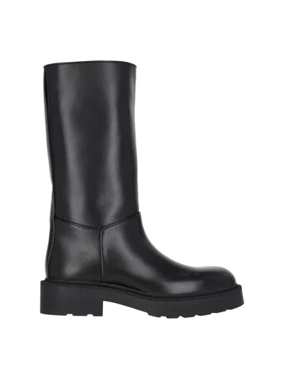 THE ROW LEATHER BOOTS