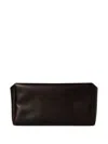 The Row Squared Compact Clutch In Brown