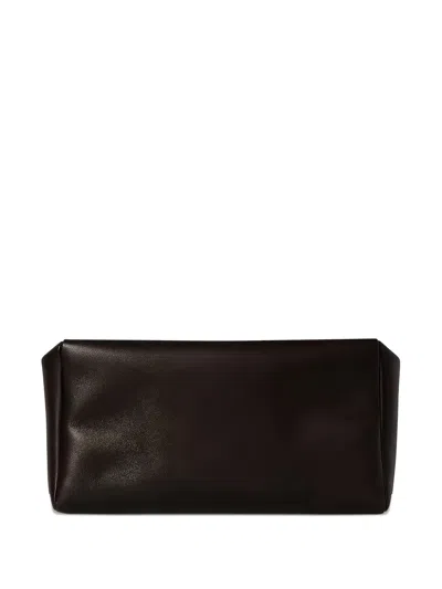 THE ROW LEATHER CLUTCH BAG