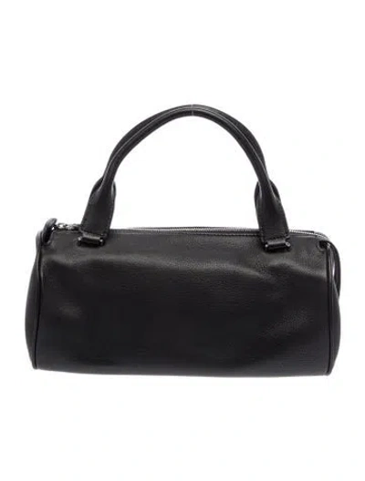 Pre-owned The Row Leather Edith Small In Black