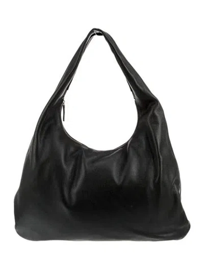 Pre-owned The Row Leather Everyday Large In Black