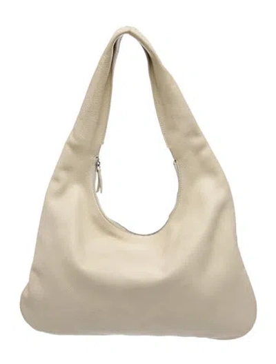 Pre-owned The Row Leather Everyday Medium In Neutral