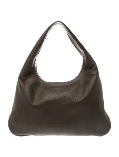 Pre-owned The Row Leather Everyday Shoulder Bag In Brown