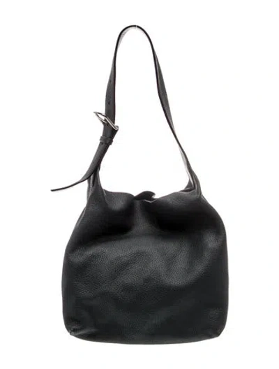 Pre-owned The Row Leather Isa In Black