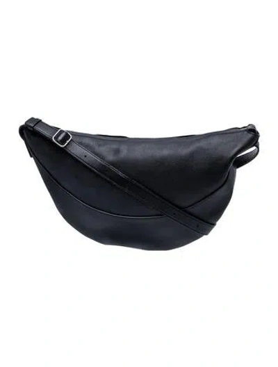 Pre-owned The Row Leather Jouve In Black