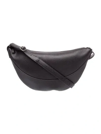 Pre-owned The Row Leather Jouve In Black