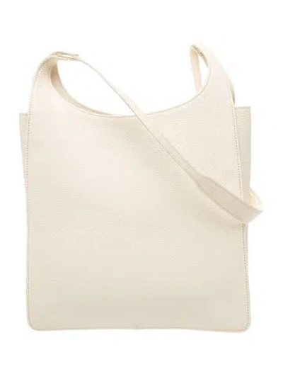 Pre-owned The Row Leather Jules In Neutral