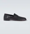 The Row Leather Loafers