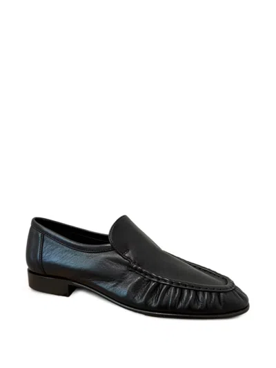 The Row Leather Loafers In Multi