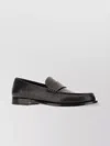 The Row Leather Loafers Stitched Detailing
