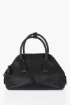 The Row Leather Mini Devon Handbag With Removable Strap