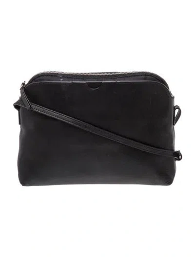 Pre-owned The Row Leather Multi-pouch Bag In Black