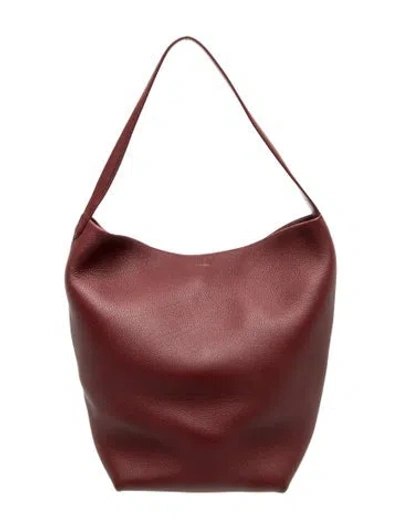 Pre-owned The Row Leather N/s Park Tote Large In Red