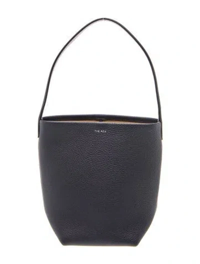 Pre-owned The Row Leather N/s Park Tote Small In Blue