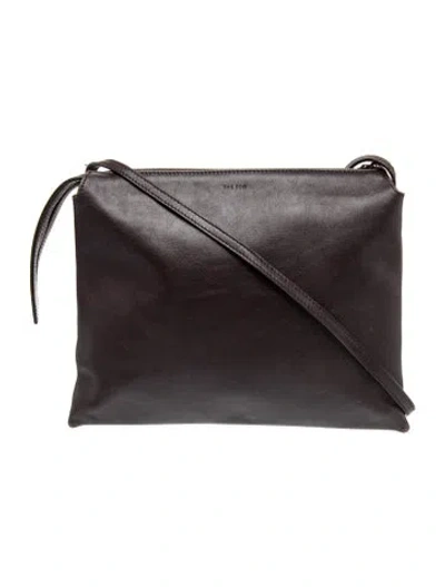Pre-owned The Row Leather Nu Twin In Black