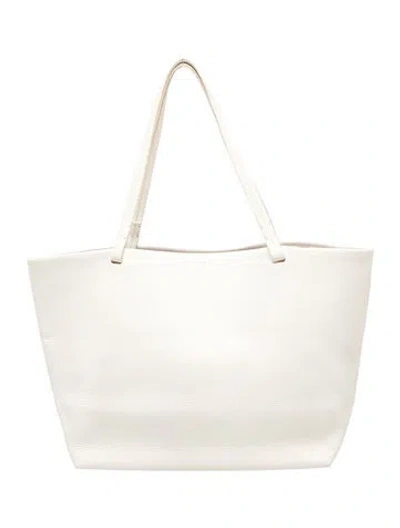 Pre-owned The Row Leather Park Tote Three In Neutrals