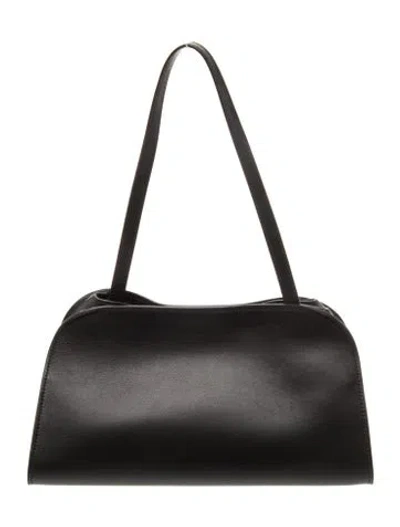 Pre-owned The Row Leather Peggy In Black