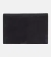 The Row Leather Pouch In Black