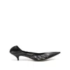 The Row Brown Liisa Kitten Heels In Brown