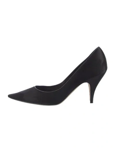 Pre-owned The Row Leather Pumps In Black