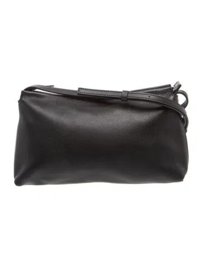 Pre-owned The Row Leather Rene In Black