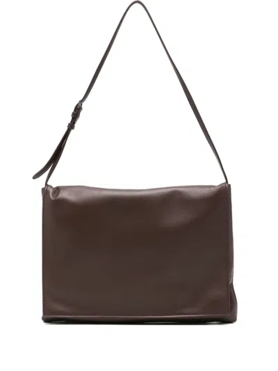 The Row Leather Shoulder Bag