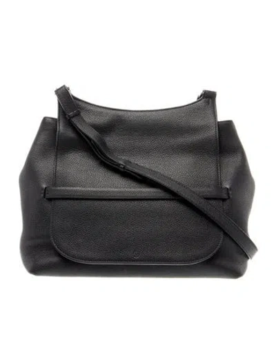 Pre-owned The Row Leather Sideby In Black