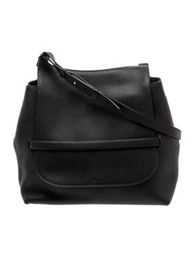 Pre-owned The Row Leather Sideby In Black