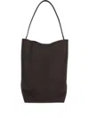 The Row Leather Top-handle Shoulder Bag In Brown