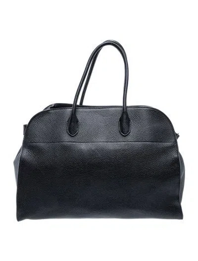 Pre-owned The Row Leather Tote In Blue