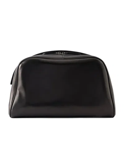 The Row Leila Clutch In Black