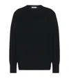 The Row Leilani Cashmere Sweater In Black