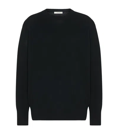 The Row Leilani Cashmere Sweater In Black