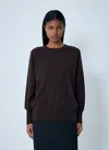 The Row Leilani Sweater In Brown