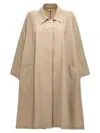 THE ROW LEINS COATS, TRENCH COATS BEIGE