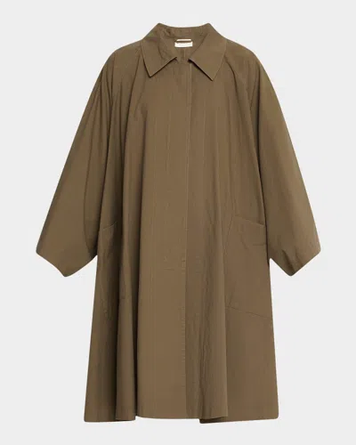 THE ROW LEINS COTTON TOP COAT