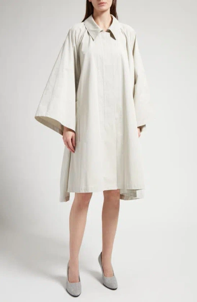 THE ROW LEINSTER A-LINE COTTON TRENCH COAT