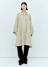 The Row Leinster Cotton Trench Coat In Khaki