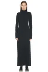 The Row Aliche Stretch-knit Maxi Dress In Black