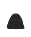The Row Leomir Beanie In Cashmere, Alpaca And Silk In Black